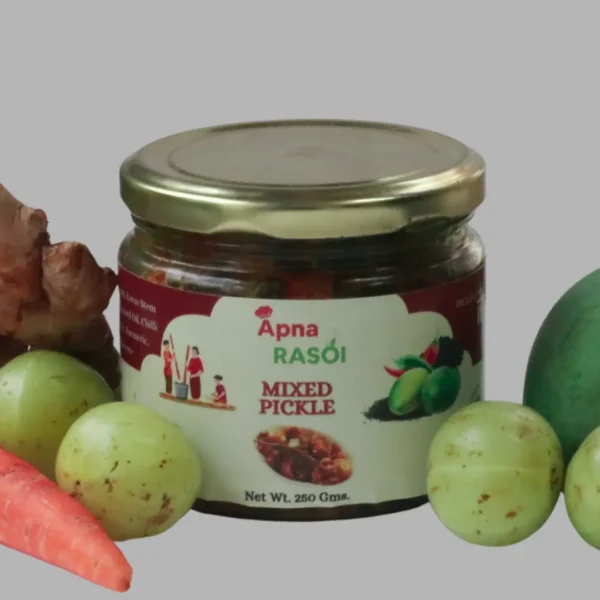 Homemade Mixed Pickle - ApnaRasoi